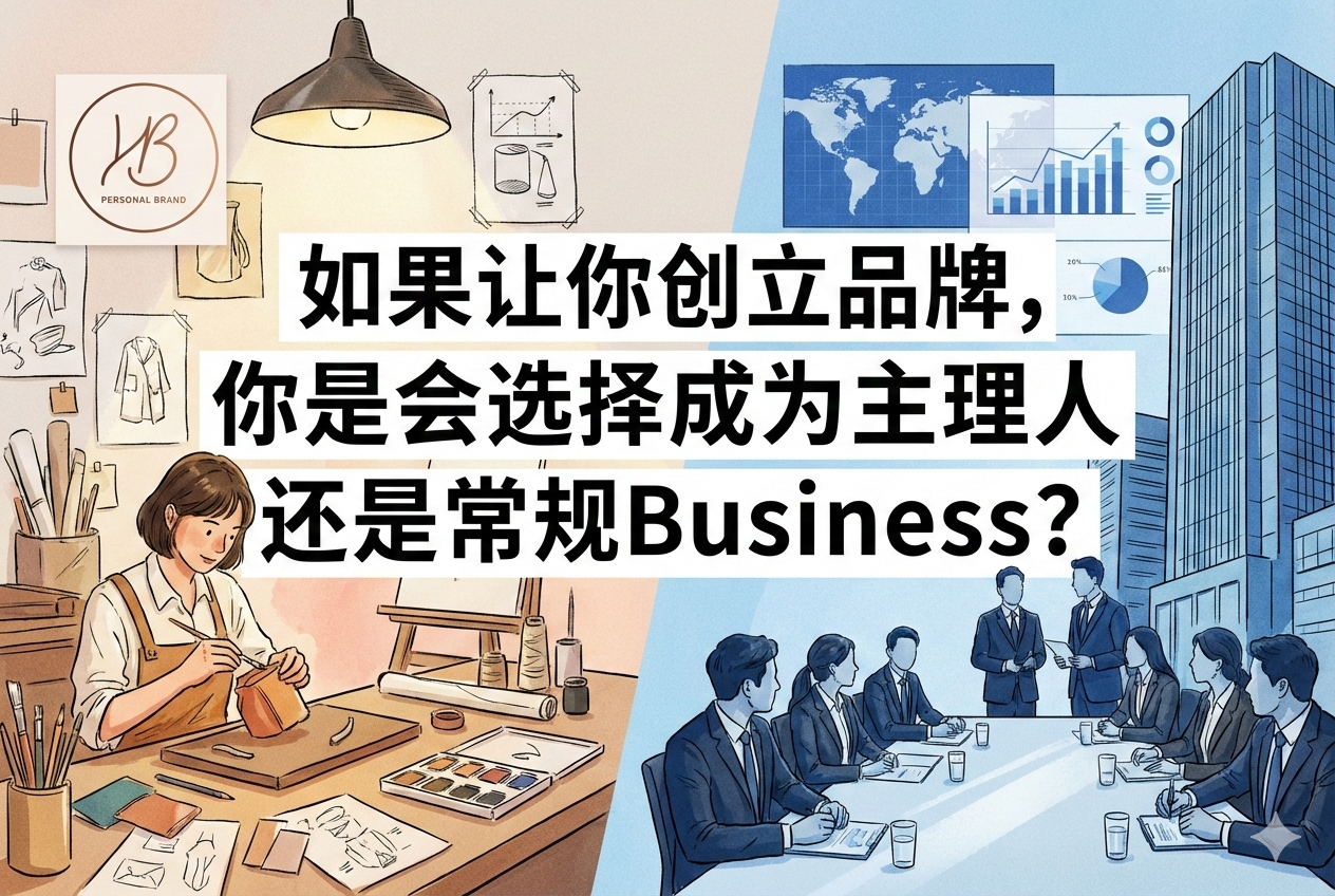如果让你创立品牌，你是会选择成为主理人还是常规Business？-泽客来宾